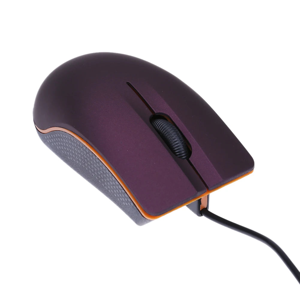 100cm Wired Mice USB 3D Wired Optical Mini Mouse Mice For PC Laptop Computers Compatible for Windows 98 / XP / Vista /7/8 Black