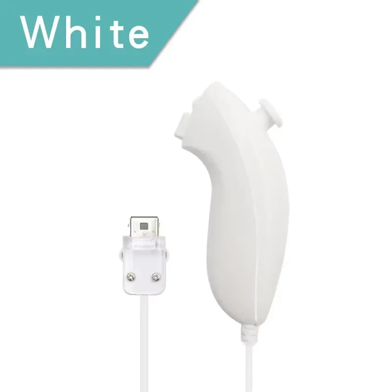 For Nintendo Wii Control Joystick 2 in 1 Wireless Remote Gamepad Controller Set Motion Plus with Silicone Case For Nintendo Wii