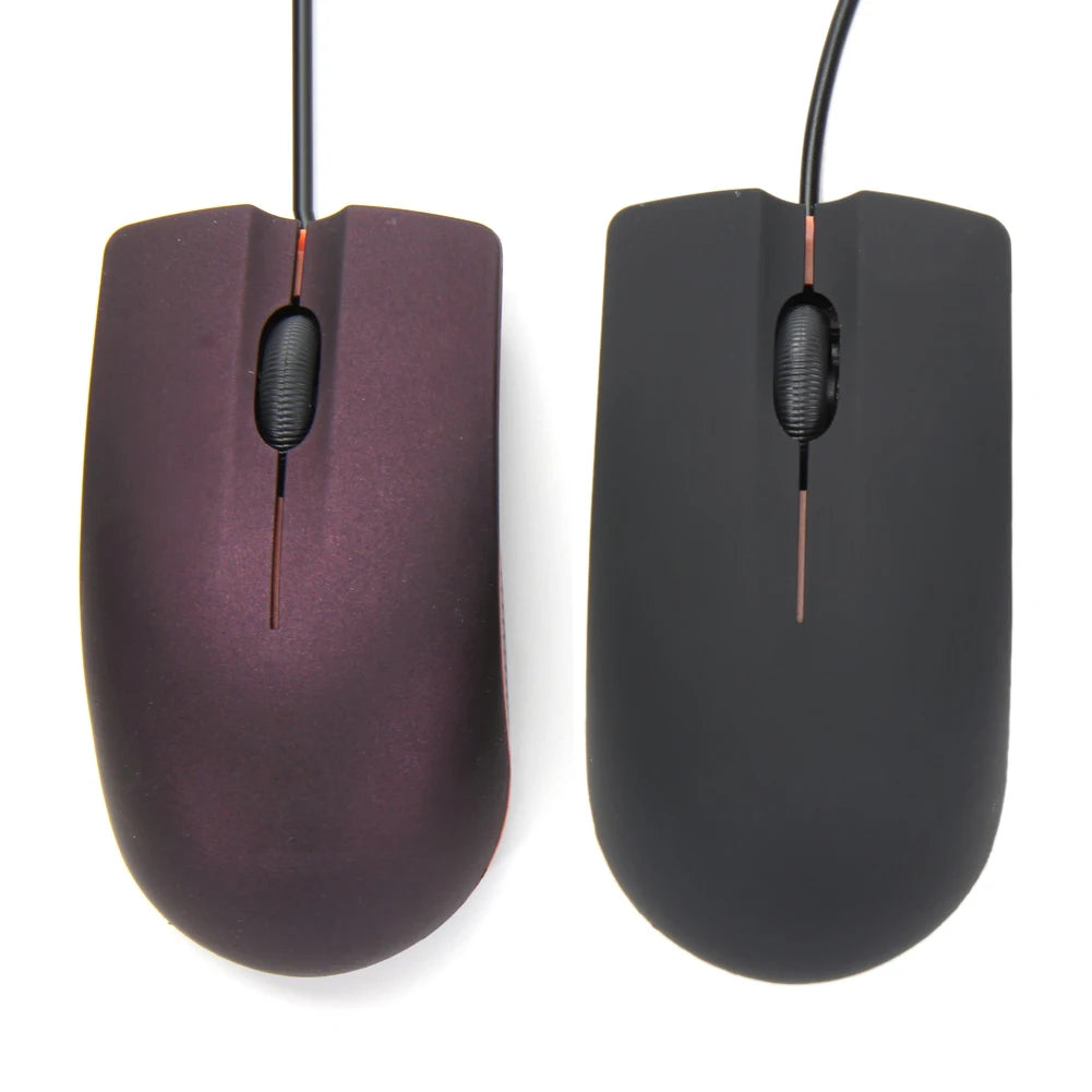 100cm Wired Mice USB 3D Wired Optical Mini Mouse Mice For PC Laptop Computers Compatible for Windows 98 / XP / Vista /7/8 Black