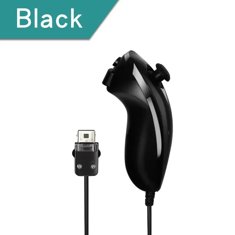 For Nintendo Wii Control Joystick 2 in 1 Wireless Remote Gamepad Controller Set Motion Plus with Silicone Case For Nintendo Wii
