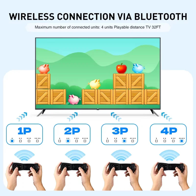 For Nintendo Wii Control Joystick 2 in 1 Wireless Remote Gamepad Controller Set Motion Plus with Silicone Case For Nintendo Wii